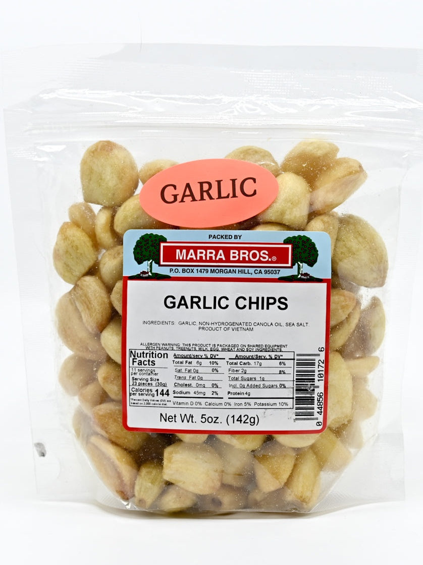 Garlic Chips Snack 5 oz Marra Bros Vietnamese Garlic Made in Vietnam $9.98
