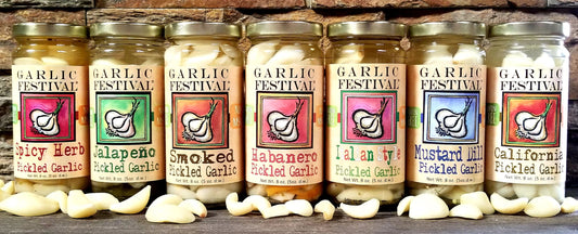 Pickled Garlic California Garlic Festival foods 32 oz $22.98