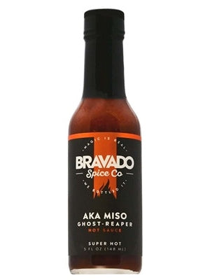 Hot Sauce Bravado AKA MISO Ghost Pepper 5 oz Heat 10 $14.98