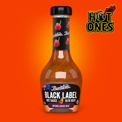 Hot Sauce Bunsters Black Label Heat 6 HOT ONES $14.48