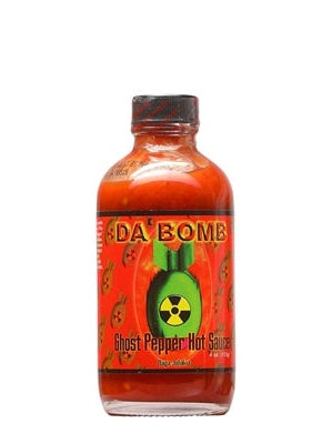 Hot Sauce Da Bomb Ghost Pepper 4.25 oz Heat 10 22,800 scoville units $23.98
