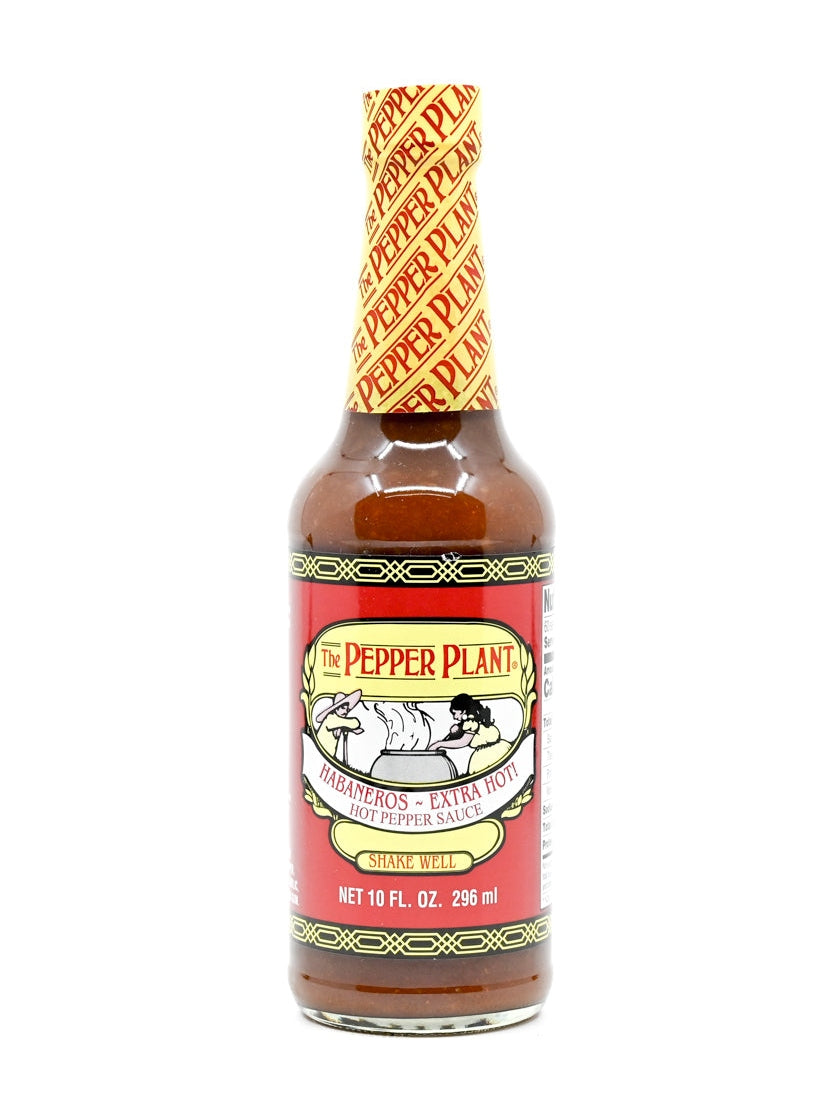 Hot Sauce Habanero Extra Hot The Pepper Plant Heat 7 Big 10 oz $7.98