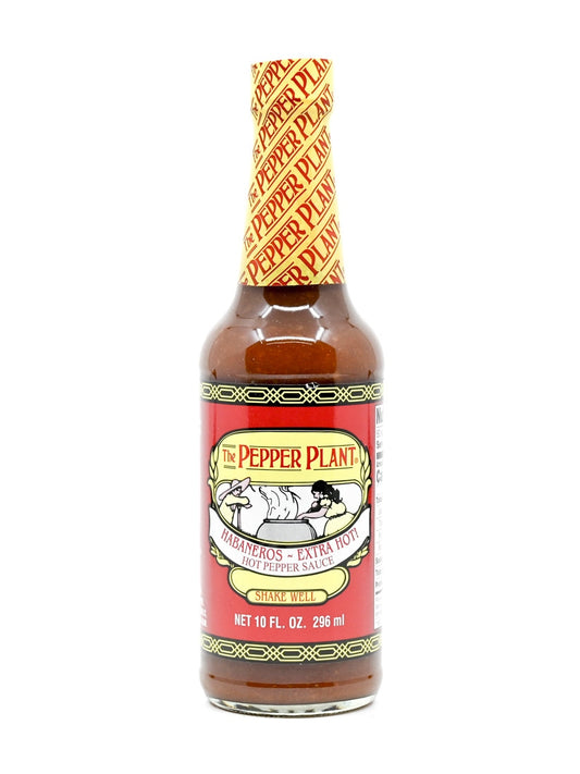 Hot Sauce Habanero Extra Hot The Pepper Plant Heat 7 Big 10 oz $7.98