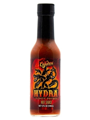 Hot Sauce Hydra 7 Pot Primo Pepper Hot Sauce Heat 10+++ 5 oz $15.98