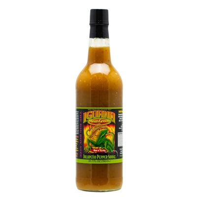 Hot Sauce Iguana Mean Green Jalapeno 25.7 oz $13.48