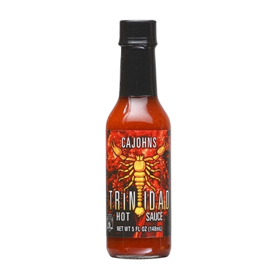 Hot Sauce Trinidad Scorpion CaJohns Heat 10 $12.98