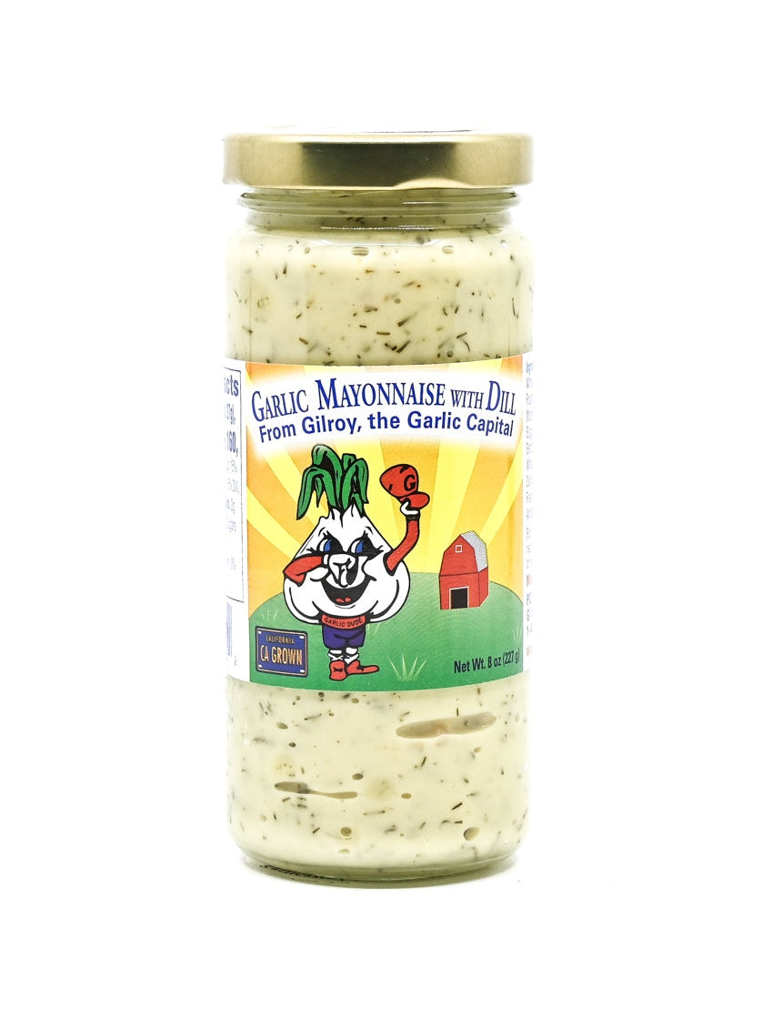 Garlic Mayonnaise with Dill Garlic Dude by The Garlic Shoppe 8 oz $8.98