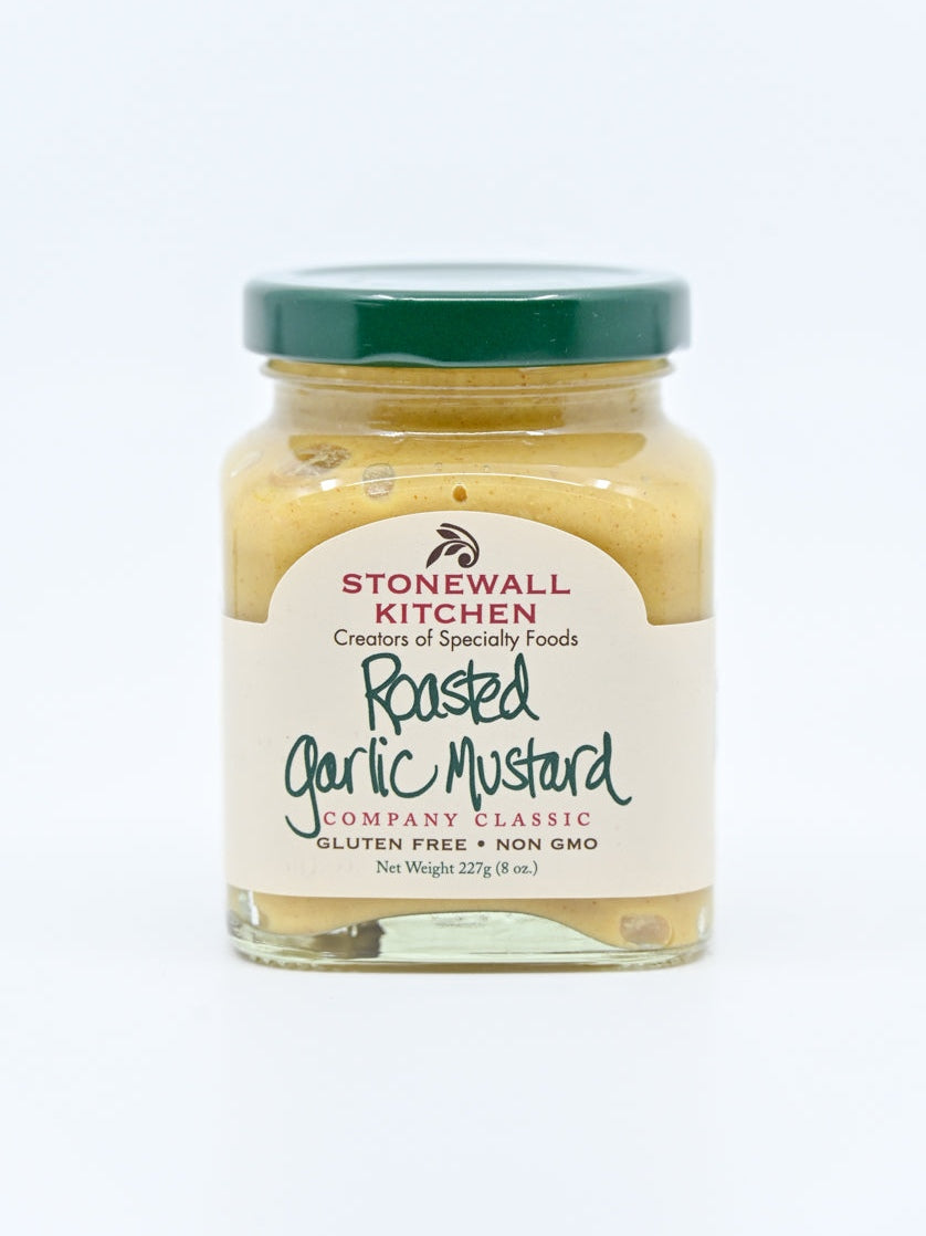 Mustard Roasted Garlic Mustard Stonewall Kitchen 8 oz $7.98