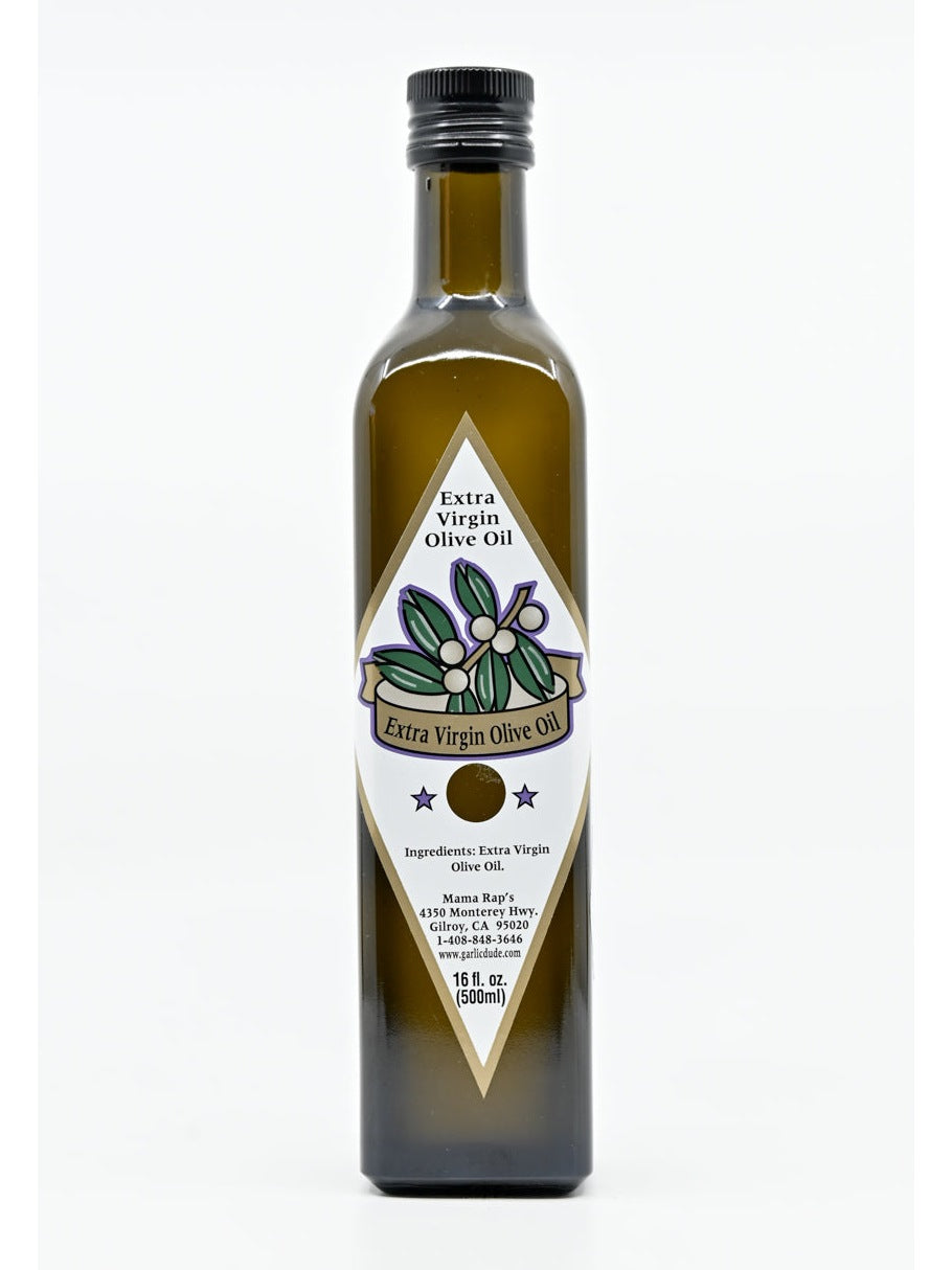 Oil Extra Virgin Olive Oil By Mama Raps @The Garlic Shoppe 16.9oz. $36.98