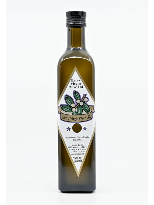 Oil Extra Virgin Olive Oil By Mama Raps @The Garlic Shoppe 16.9oz. $36.98