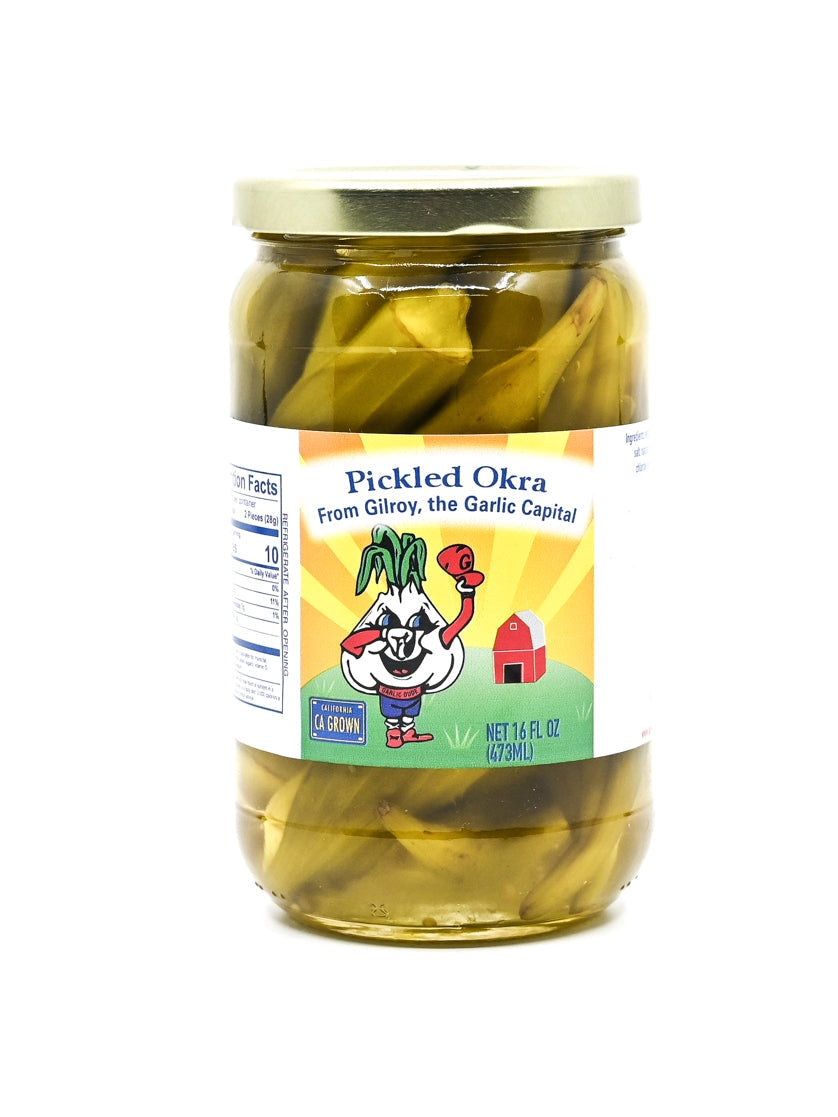 Okra Pickled Okra Garlic Dude 16 oz $9.98
