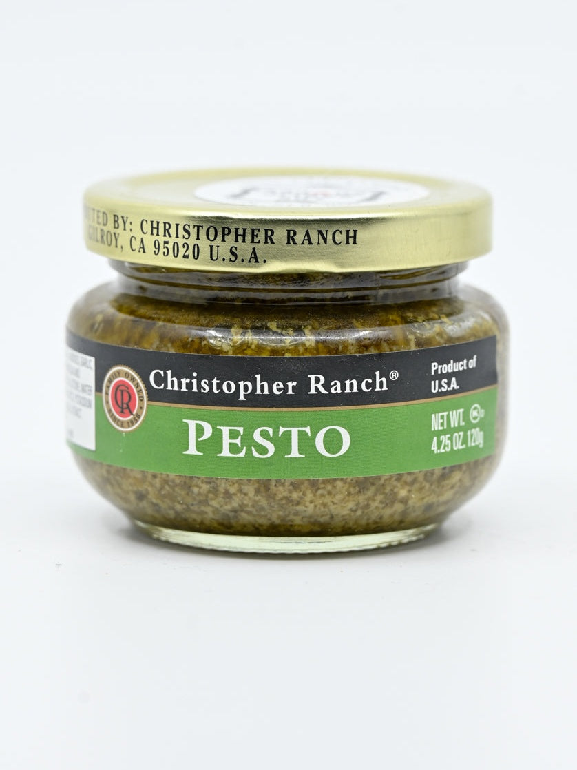 Garlic Pesto Christopher Ranch Gilroy California 4.25 oz $6.98