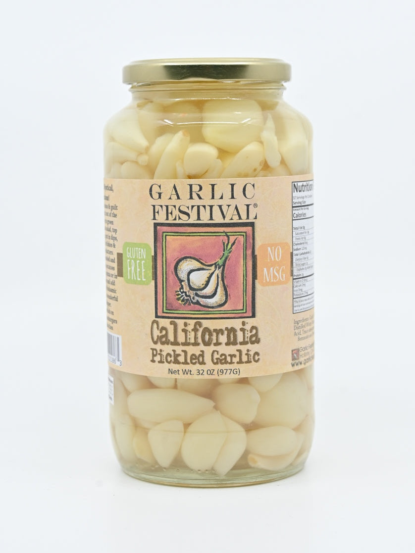 Pickled Garlic California Garlic Festival 8 oz $9.98