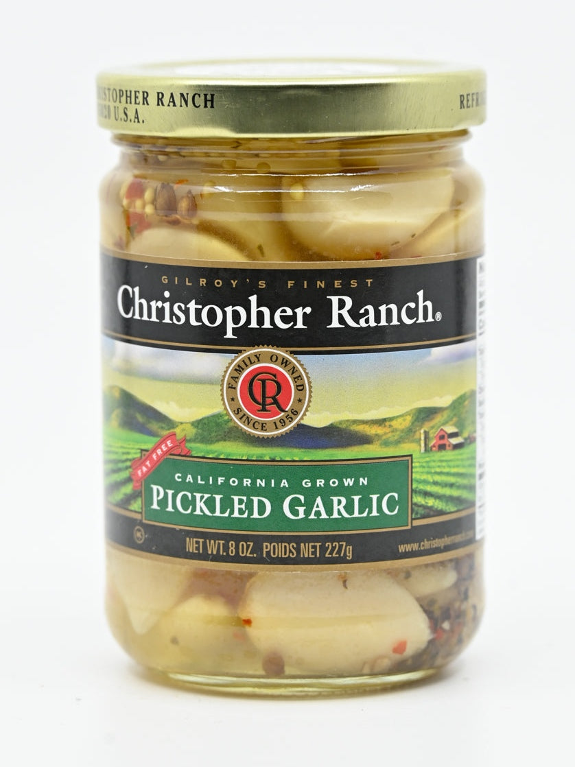 Pickled Garlic Christopher Ranch Gilroy California 8 oz $6.98