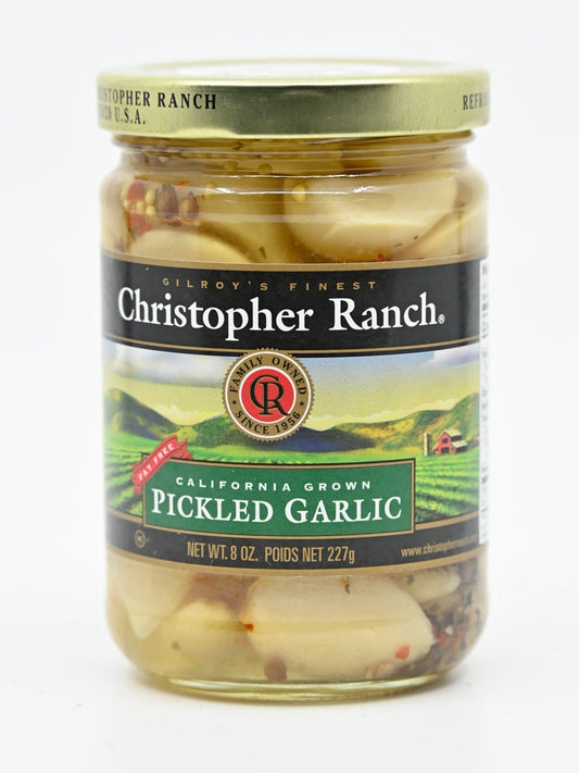 Pickled Garlic Christopher Ranch Gilroy California 8 oz $6.98