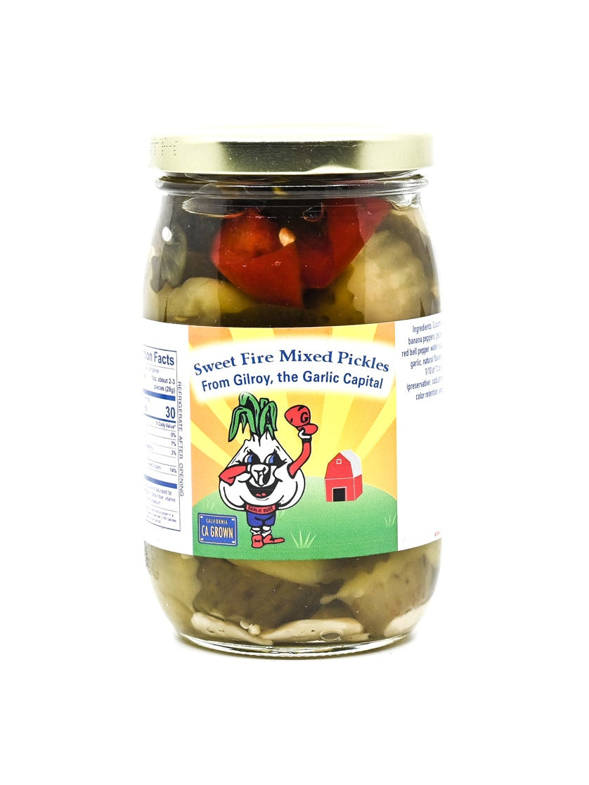 Pickles Sweet Fire Mixed Pickles 16 oz $10.98