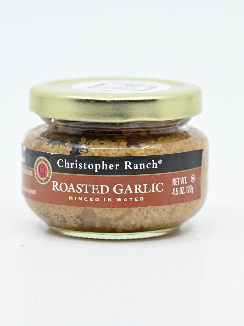 Roasted Garlic Minced in Water Christopher Ranch California Grown 4.5 oz $3.98