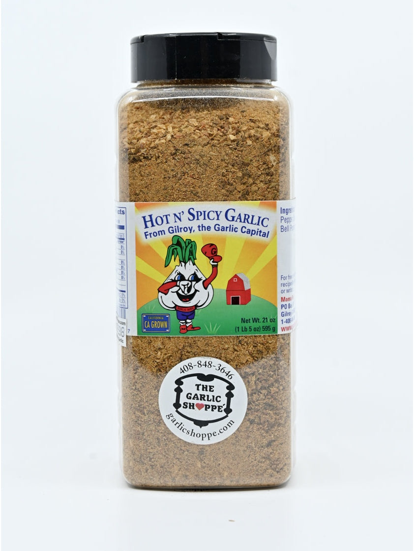 Hot N Spicy Garlic Seasoning 無鹽 27 盎司