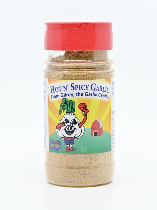 Hot N Spicy Garlic Seasoning Garlic Dude by The Garlic Shoppe  5 oz $9.98