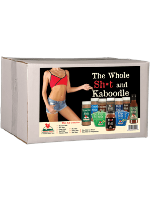 BCR The Whole SHIT & Kaboodle Seasonings Salsa & BBQ Set of 14 SAVE 11% $129.35
