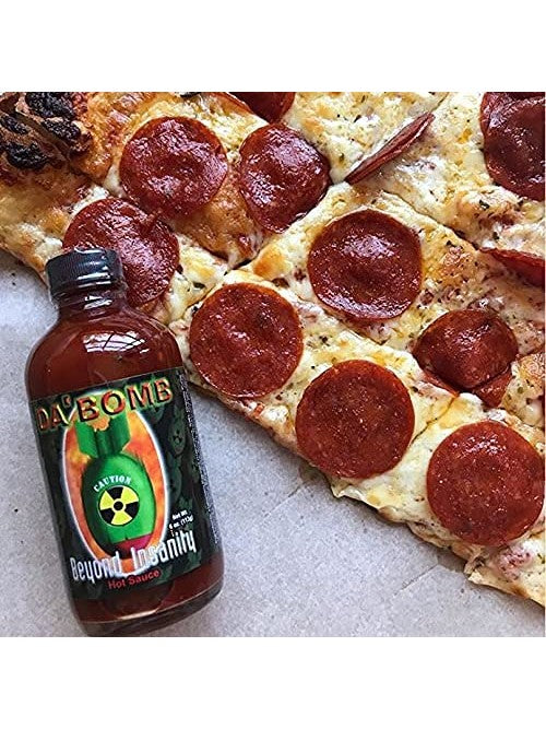 Hot Sauce Da Bomb Beyond Insanity 4 oz 119,700 Scoville Units Heat 10+++Extract