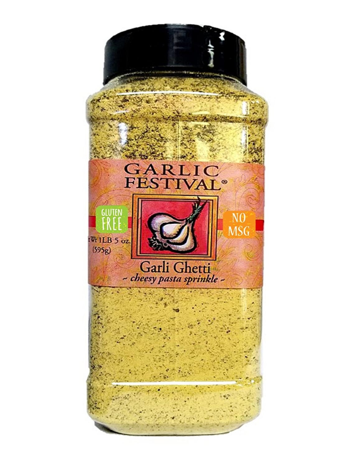 Seasoning Garli Ghetti Cheesy Garlic Sprinkle Garlic Festival Foods 1 lb 5 oz $32.98