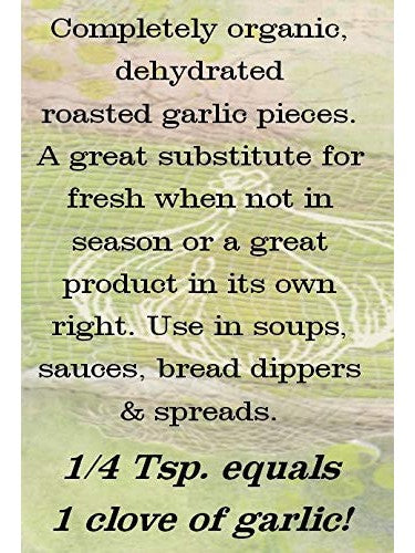 Garlic Naturally USDA ORGANIC Roasted Garlic Pieces 2.6 oz Garlic Festival Foods $8.98