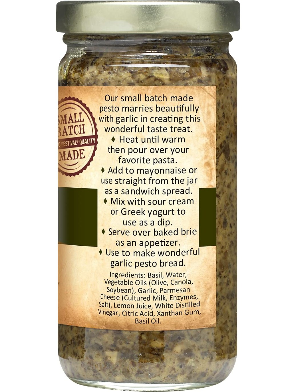 Garlic Pesto 6 oz Garlic Festival $8.98