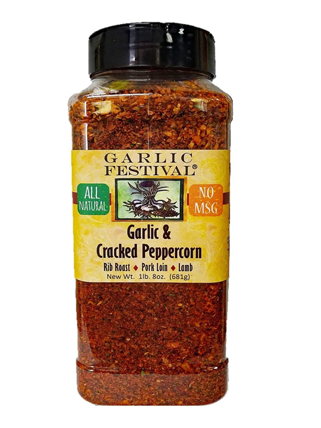 Seasoning Garlic & Cracked Peppercorns Garlic Festival Foods 1 lb 8 oz $32.98