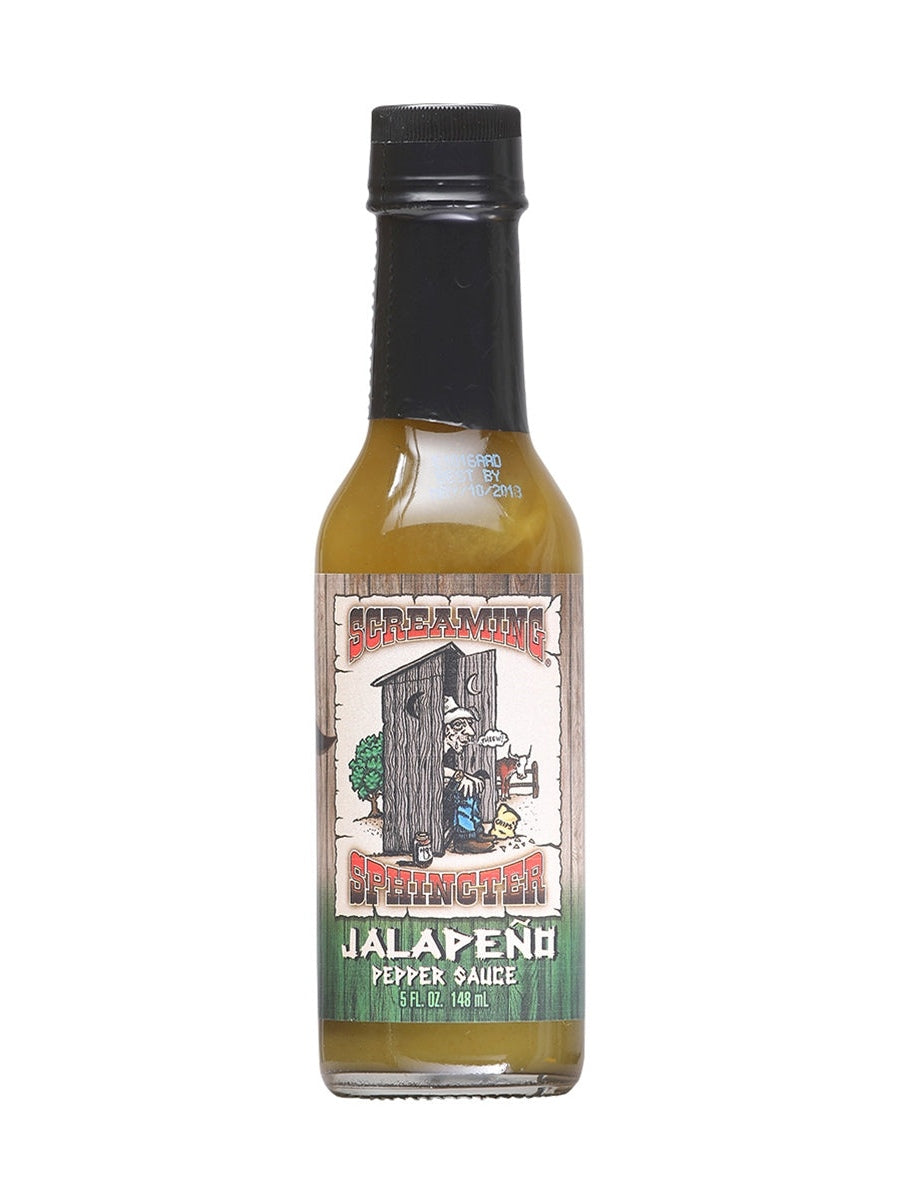 Hot Sauce Screaming Sphincter Jalapeno Green 5 oz Heat 4