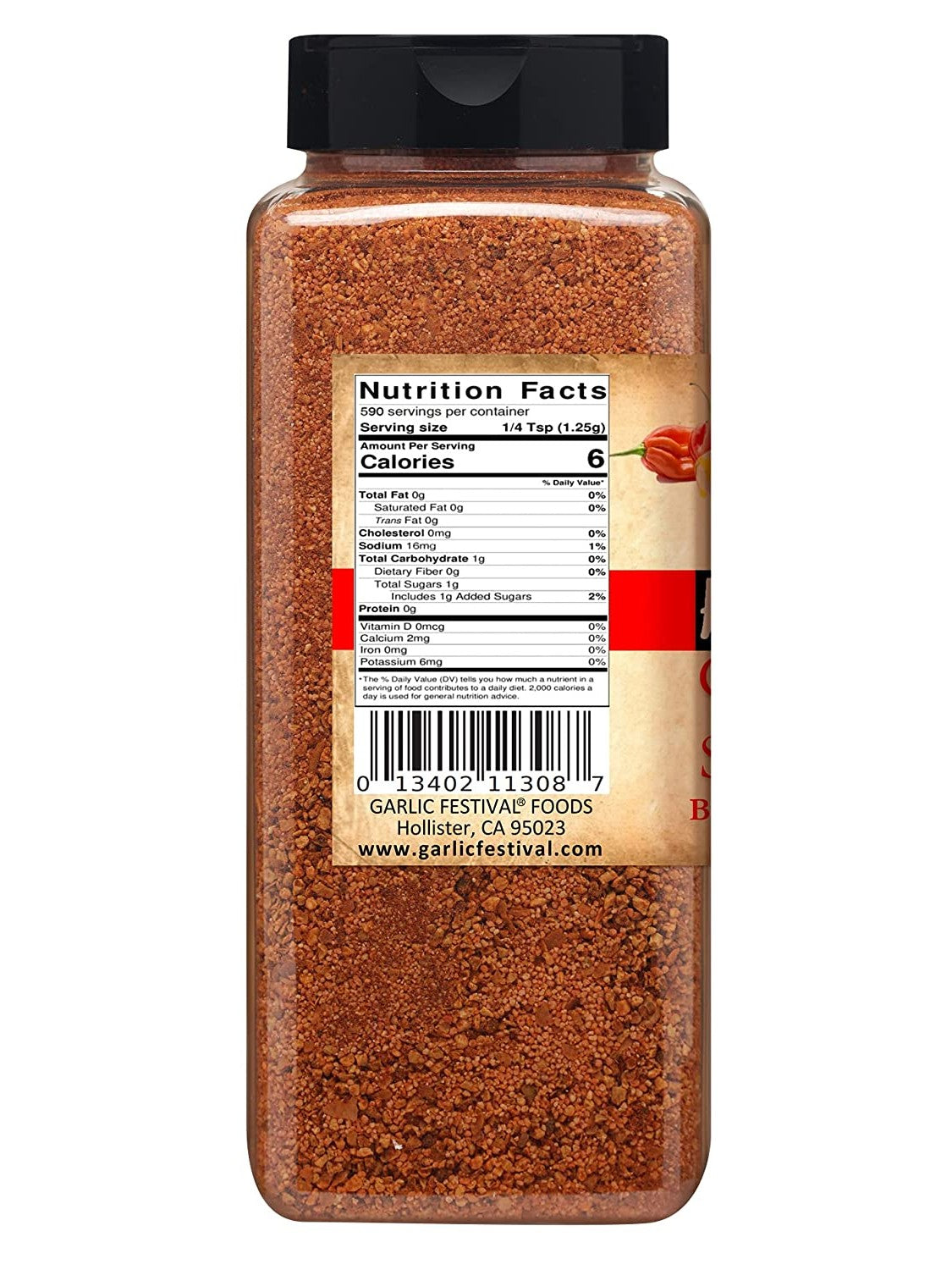 Seasoning Honey Habanero Garlic Rub & Seasoning Garlic Festival Foods 1 lb 10 oz $32.98