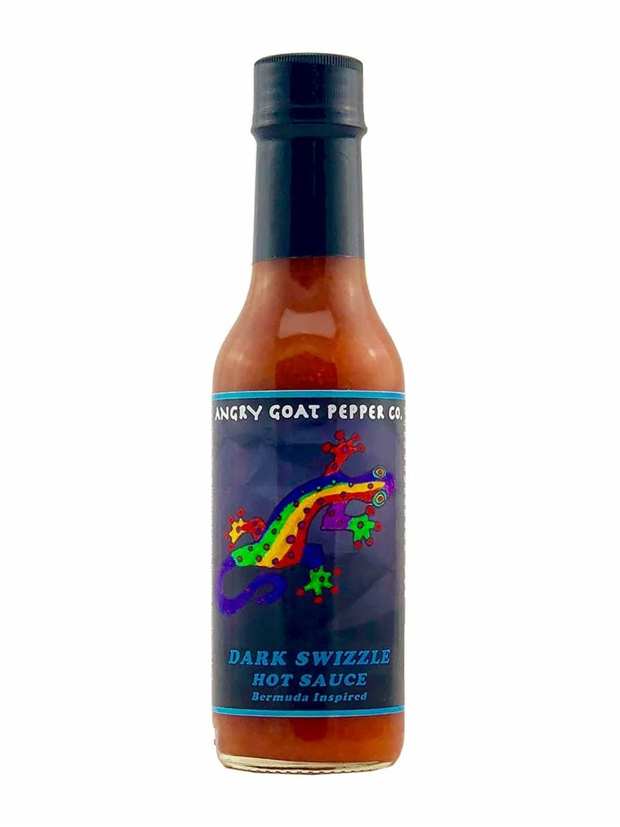 Hot Sauce Angry Goat Dark Swizzle 5 oz Bermuda Heat 7