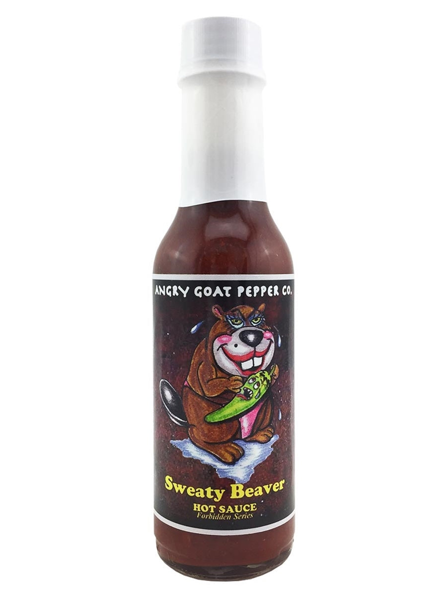 Hot Sauce Angry Goat Sweaty Beaver 5 oz Heat 8 $10.98