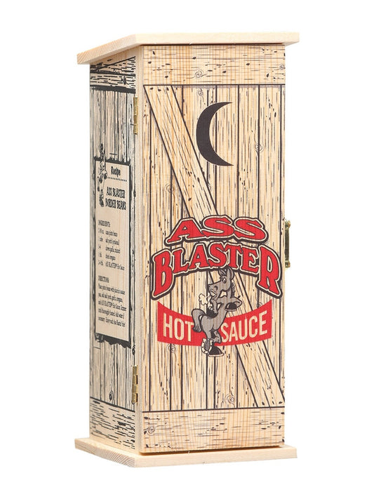 Hot Sauce Ass Blaster In Wooden Outhouse 5 oz Heat 10 Arizona $22.48