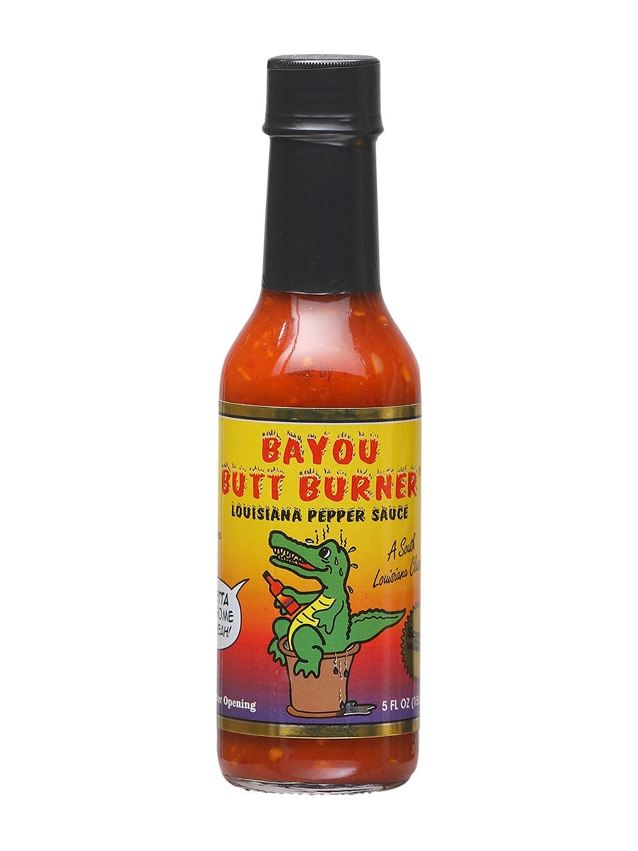 Hot Sauce Bayou Butt Burner 5 oz Louisiana Heat 7