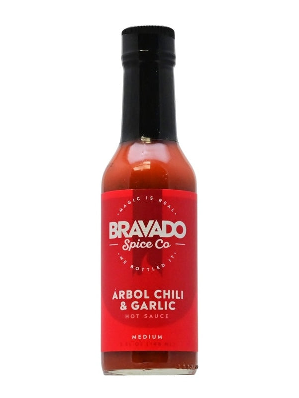 Hot Sauce Bravado Spice Co Arbol Chili & Garlic Medium 5 oz Heat 5 $11.48