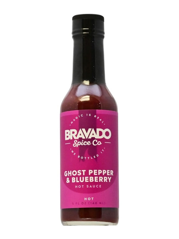 Hot Sauce Bravado Spice Co Ghost Pepper & Blueberry 5 oz Heat 10 $11.98