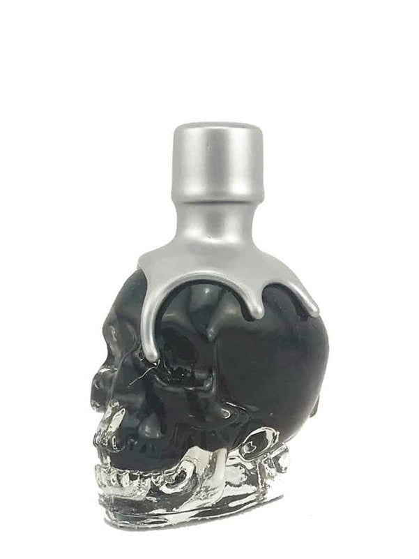 Hot Sauce Burn Sauces 2 Million Scoville Unit Extract Severe Burn Artifact in Glass Skull with Silver Wax Finish 1.7 oz Heat 10+++ Extract