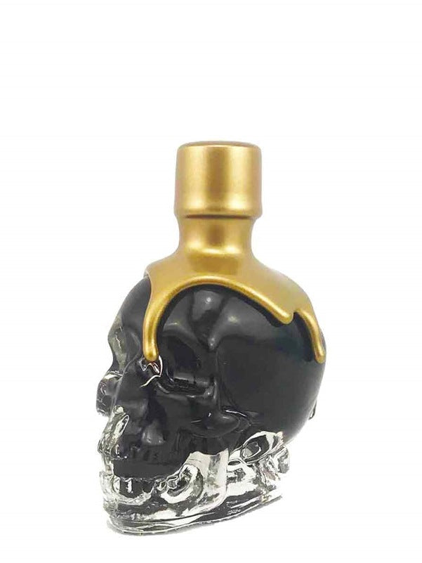 Hot Sauce Burn Sauces 3 million Scoville Units Pepper Extract Extreme Burn Artifact in Glass Skull with Gold Wax Finish 1.7oz $39.98