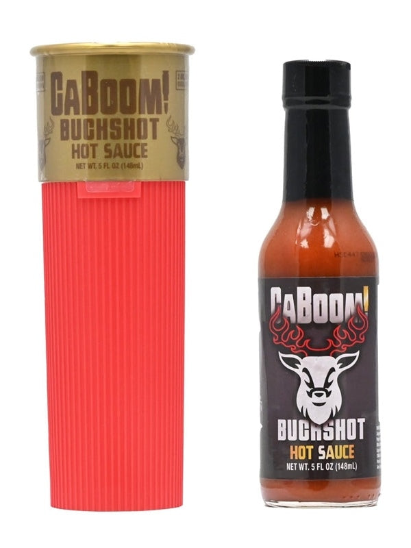 Hot Sauce CaBoom! Buckshot 5oz Red Shotgun Shell Case Heat 10+++Extract $12.48