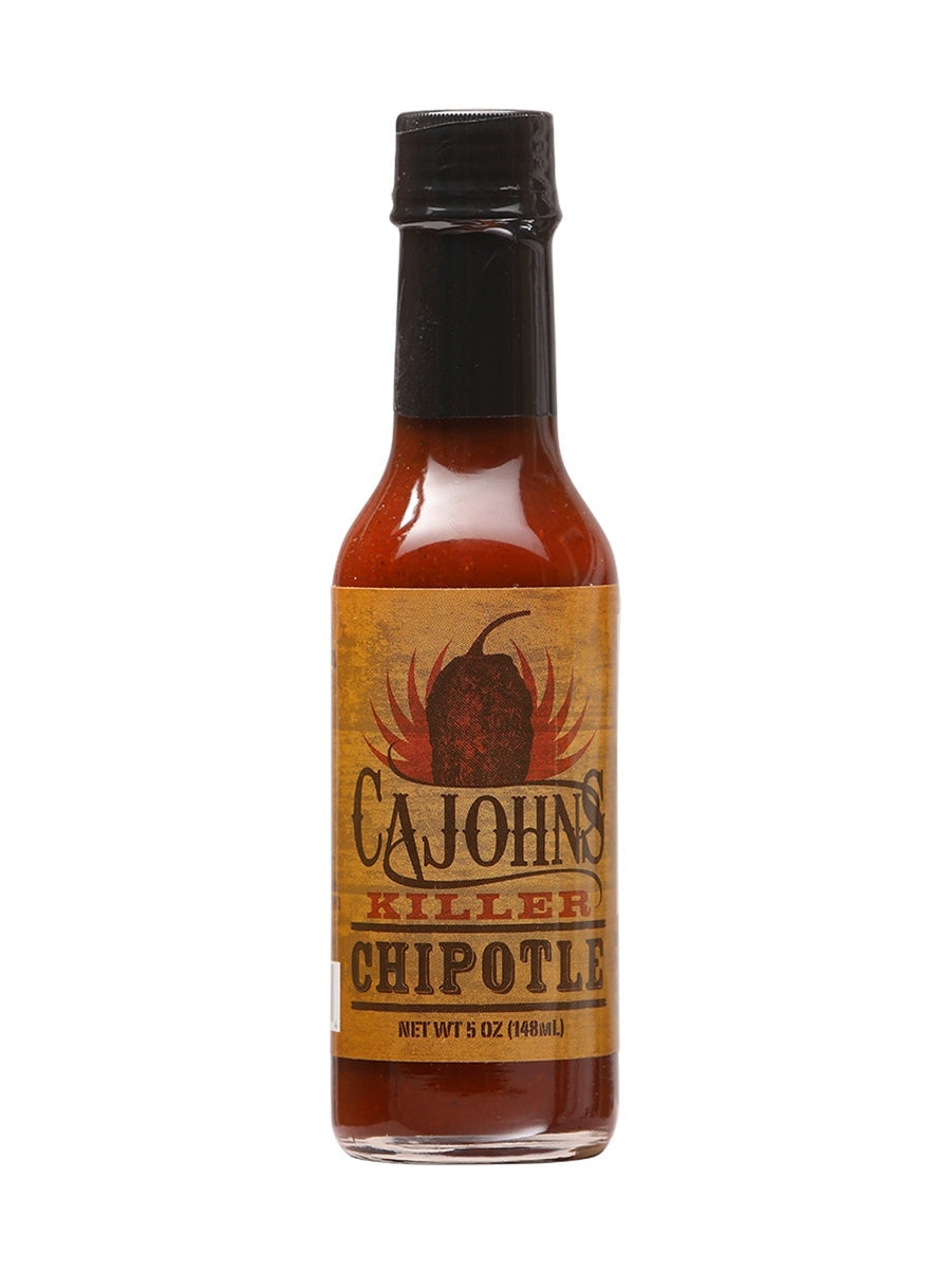 Hot Sauce CaJohns Killer Chipotle 5 oz Heat 6