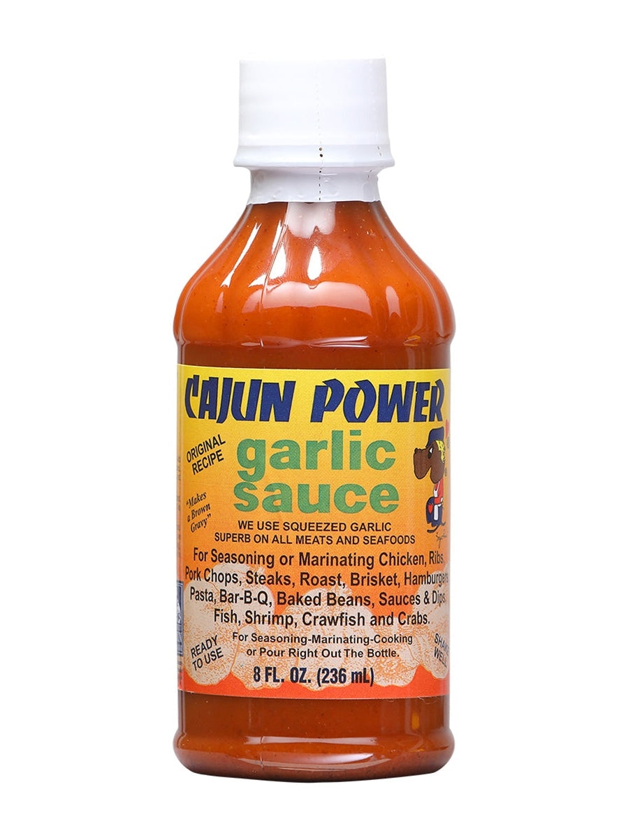 Hot Sauce Cajun Power Garlic Sauce 8 oz Louisiana Heat 5 $5.98