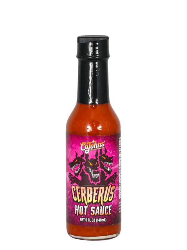 Hot Sauce Cerberus Reaper 5 oz Heat 10 CaJohns Fiery Foods North Carolina $15.98