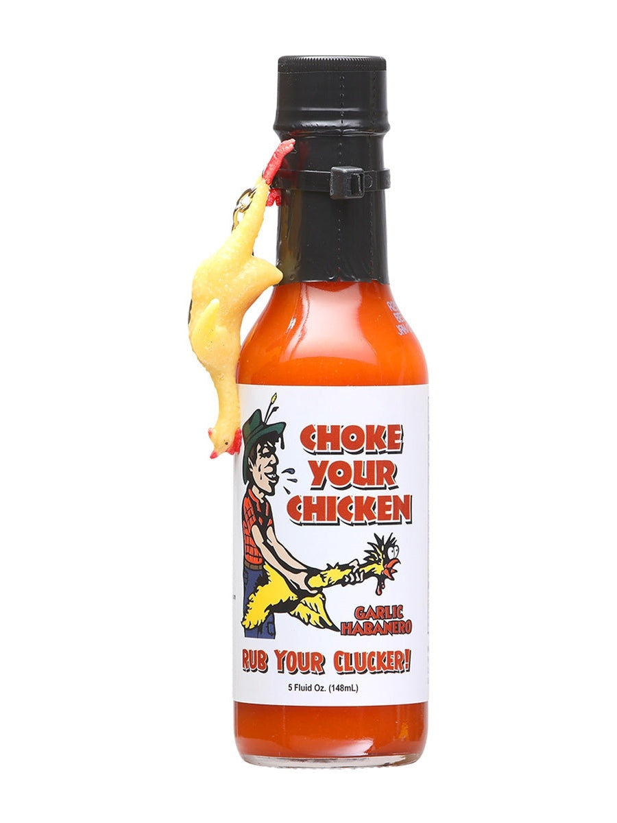 Hot Sauce Choke Your Chicken Garlic Habanero 5 oz Heat 6 $10.48