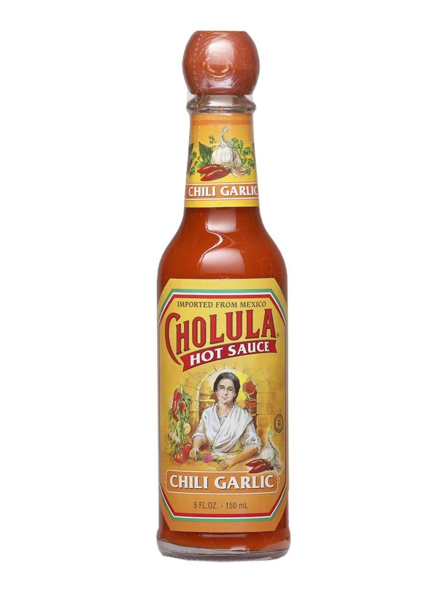 Hot Sauce Cholula Chili Garlic 5 oz Mexico Heat 5