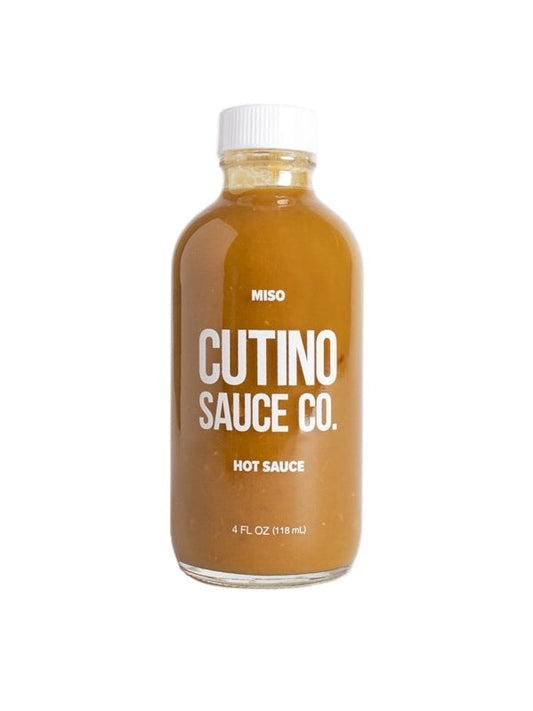 Hot Sauce Miso by Cutino Sauce Company 4 oz Heat 5 $13.98