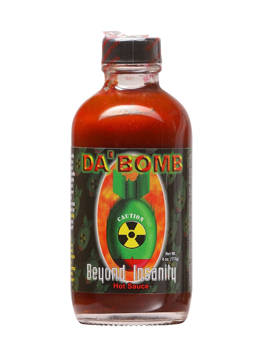 Hot Sauce Da Bomb Beyond Insanity 4 oz 119,700 Scoville Units Heat 10+++Extract $18.48