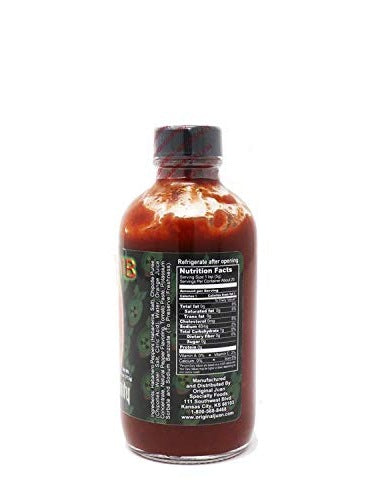 Hot Sauce Da Bomb Beyond Insanity 4 oz 119,700 Scoville Units Heat 10+++Extract