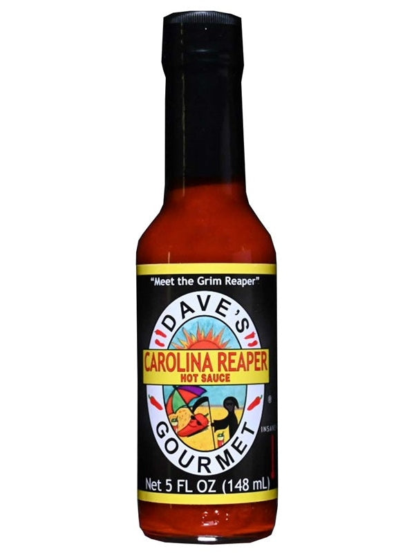 Hot Sauce Daves Gourmet Carolina Reaper 5oz Heat 10+++ Extract San Francisco California $11.48