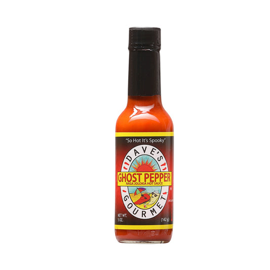 Hot Sauce Daves Gourmet Ghost Pepper Naga Jolokia 5 oz So Hot its Spooky Heat 10 $9.98